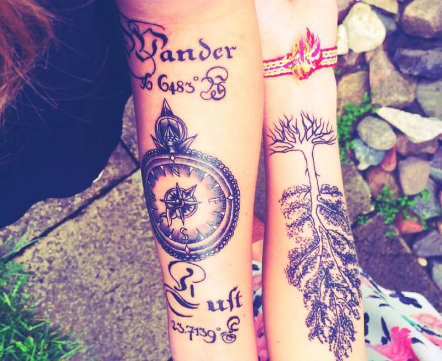 20+ Awesome Travel Inspired Tattoo Ideas