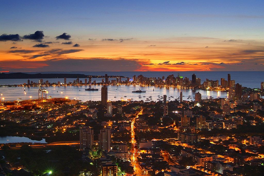 Cartagena At Night