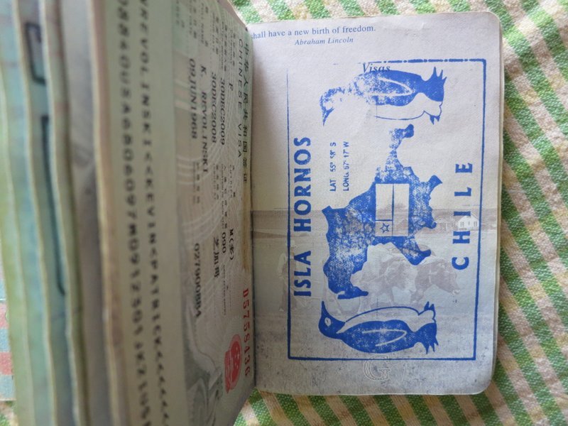 isla horno passport stamp