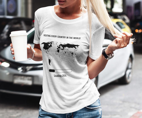 gift ideas for travellers t shirt