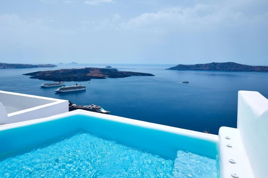 best infinity pools dana villas greece 2