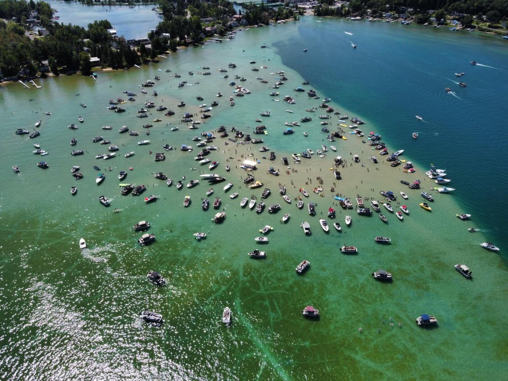 clearest lakes in the us torch lake