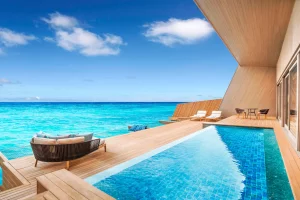 maldives st regis overwater villa pool