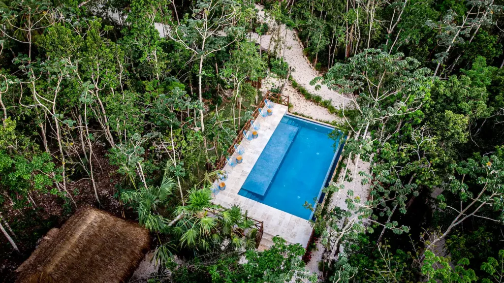 nuuku private cenote airbnb mexico pool