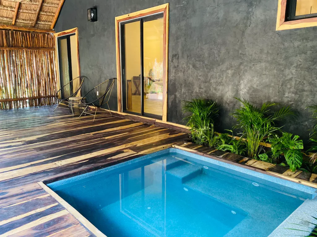 nuuku private cenote airbnb mexico private pool