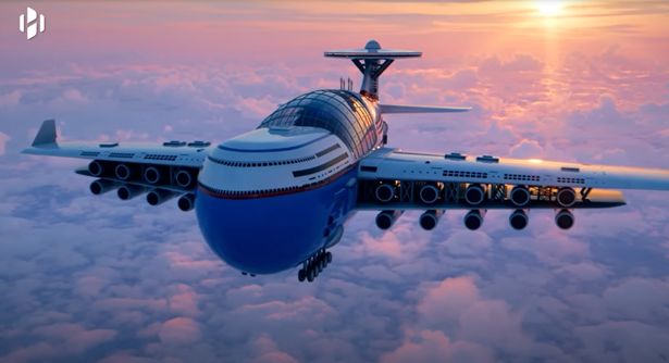 skycruise flying hotel resort