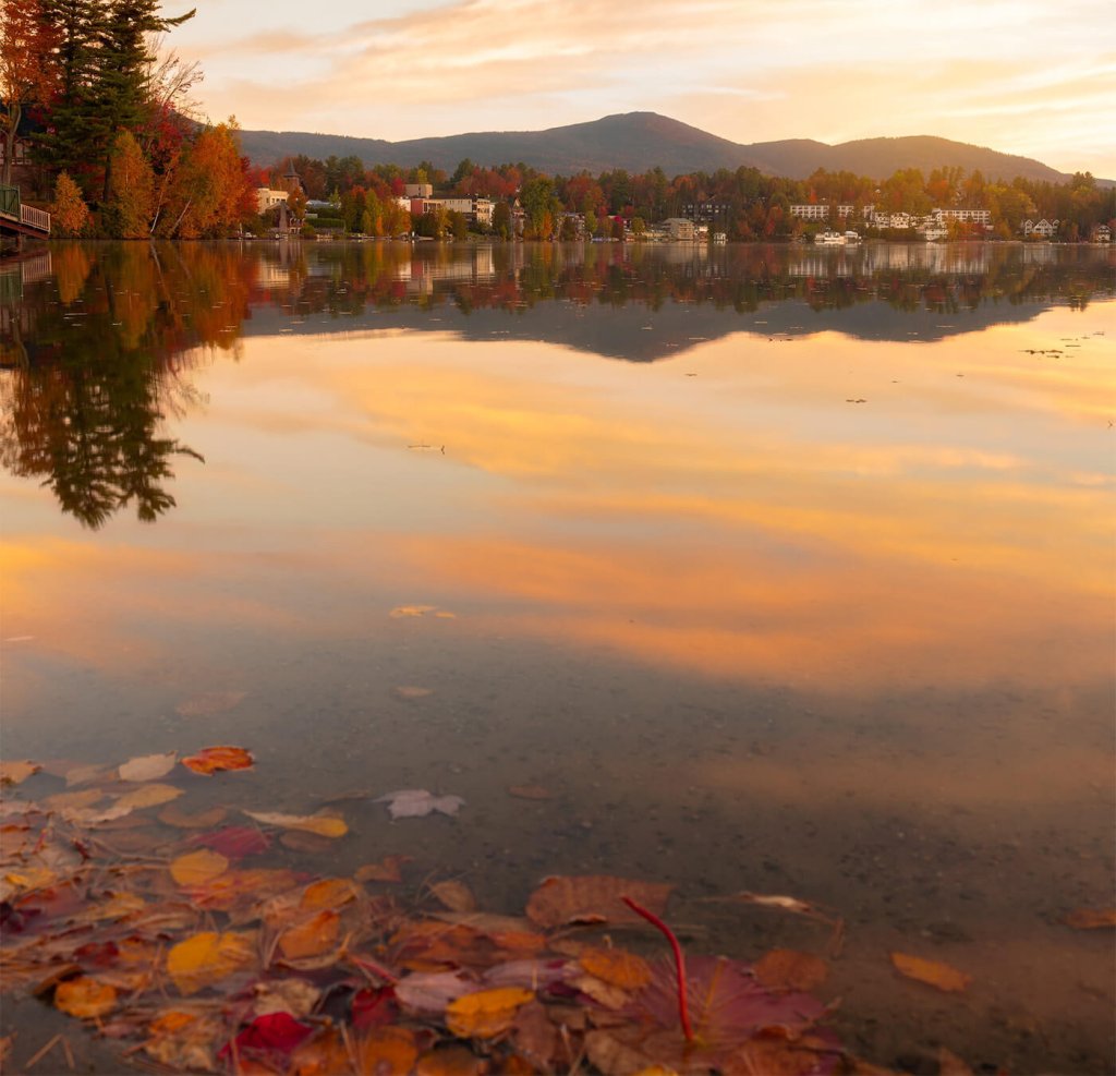 best spots in us autumn colors lake placid
