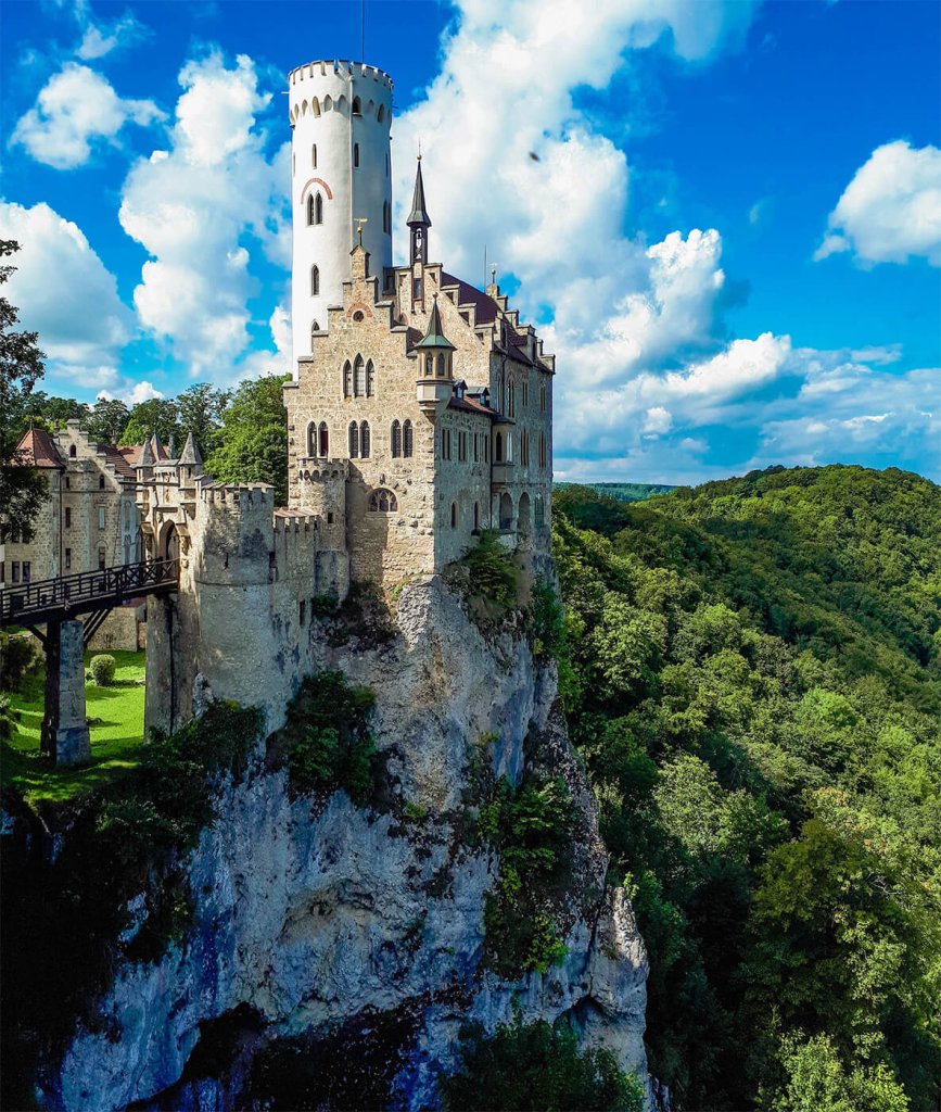 most magical castles germany Lichtenstein