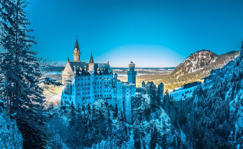 most magical castles germany Neuschwanstein