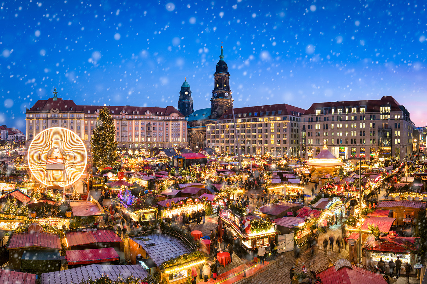 The Oldest and Most Iconic Striezelmarkt in Dresden Christmas Market