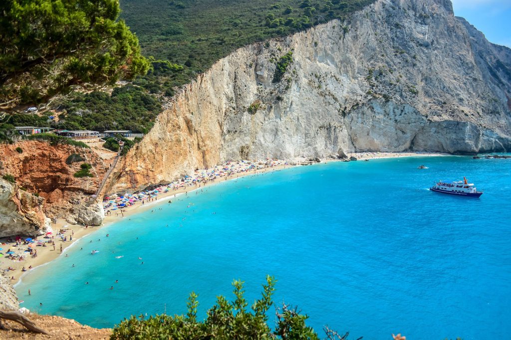 best beaches greece Porto Katsiki Beach