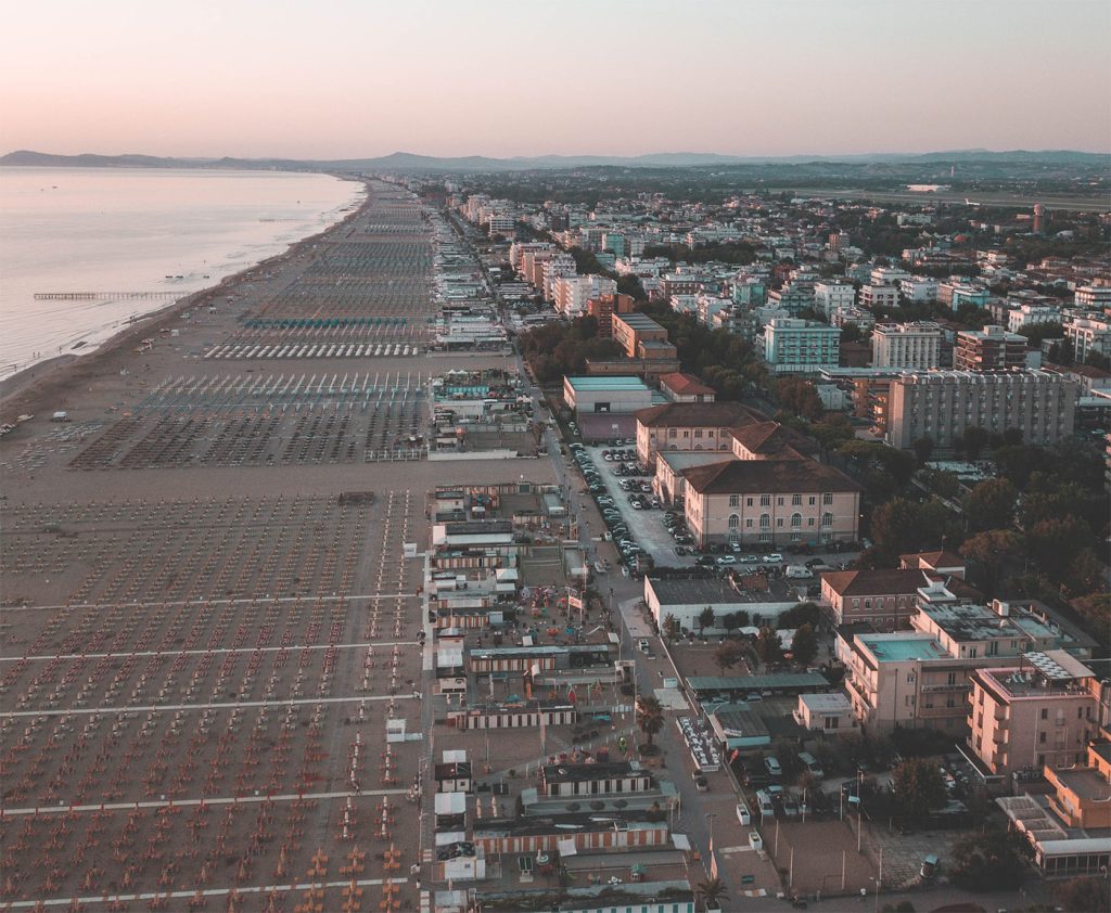 best beaches italy Rimini