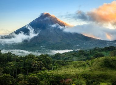 most stunning volcanoes world arenal costa rica