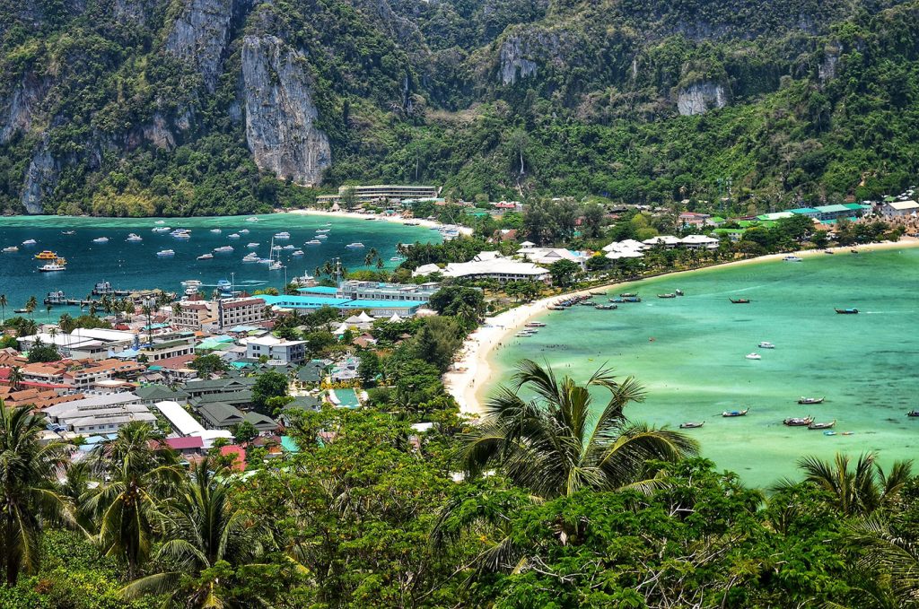 1 month thailand itinerary phi phi viewpoint