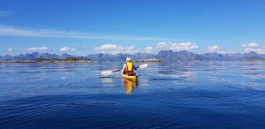 Kayaking Lofoten Islands