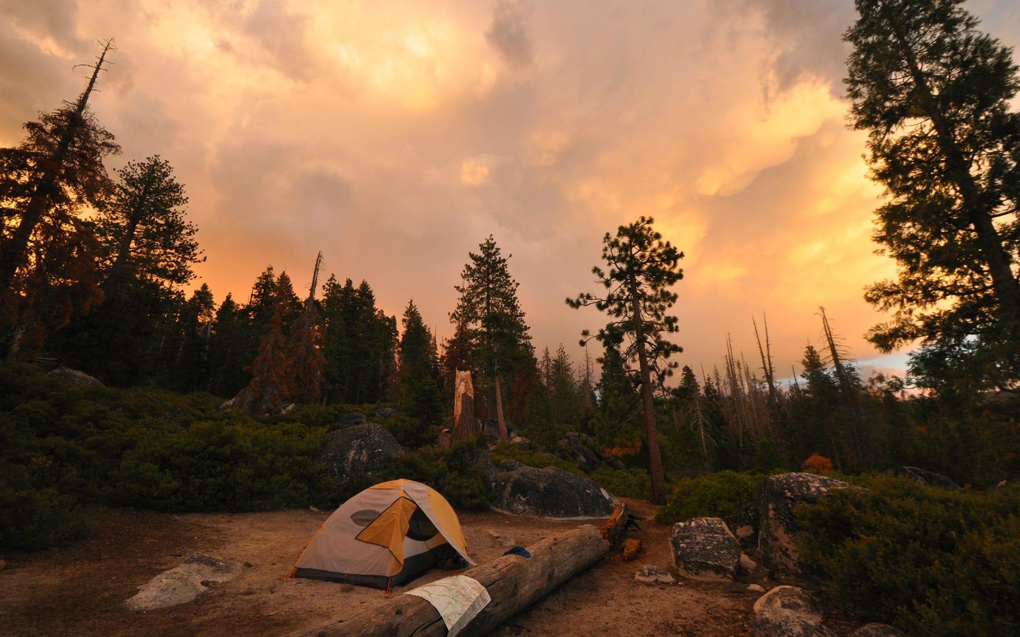 Camping in Yosemite National Park edited