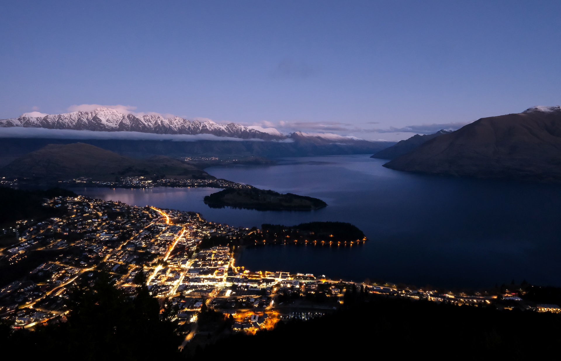 Queenstown-after-sunset - The Travel Bible