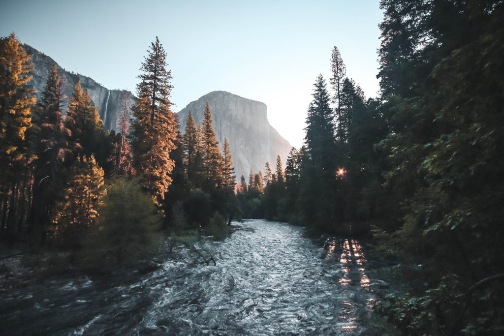 Sunrise in Yosemite Valley