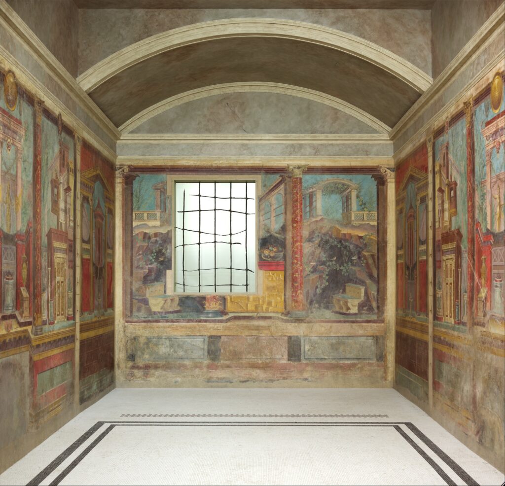 Cubiculum bedroom from the Villa of P. Fannius Synistor at Boscoreale