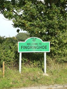 Fingringhoe Village Name sign on Abberton Road geograph.org .uk 4711622