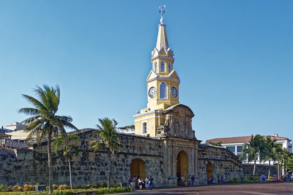 The Clock Tower of Cartagena Cartagena Colombia