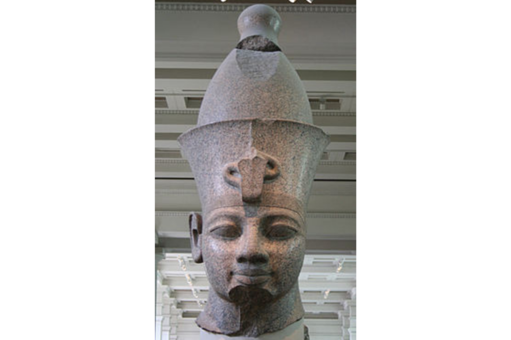 The Colossal Red Granite Statue of Amenhotep III