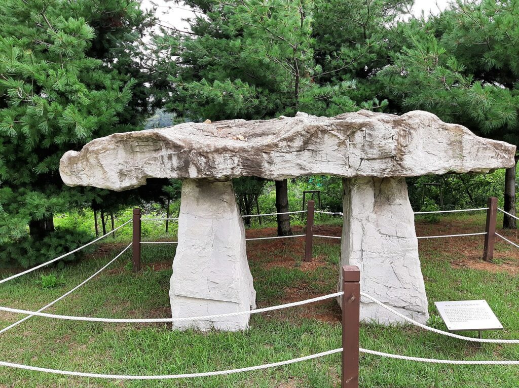 Example of a northern style dolmen at Ganghwa Island