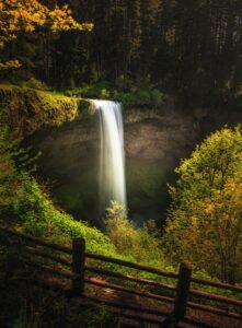 South Falls in Silver Falls State Park in Oregon